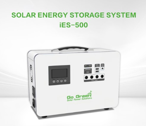 Solar Energy Storage System ¡ES‑500 – Compact 500Wh LiFePO4 Battery ESS for RV, Telecom and Small Solar Backup Applications